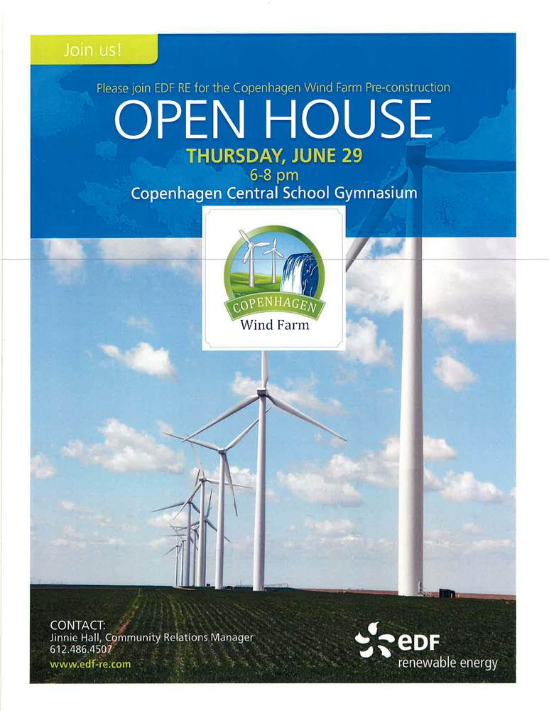 COPENHAGEN WIND FARM OPEN HOUSE!