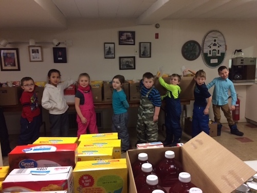First Grade Donation