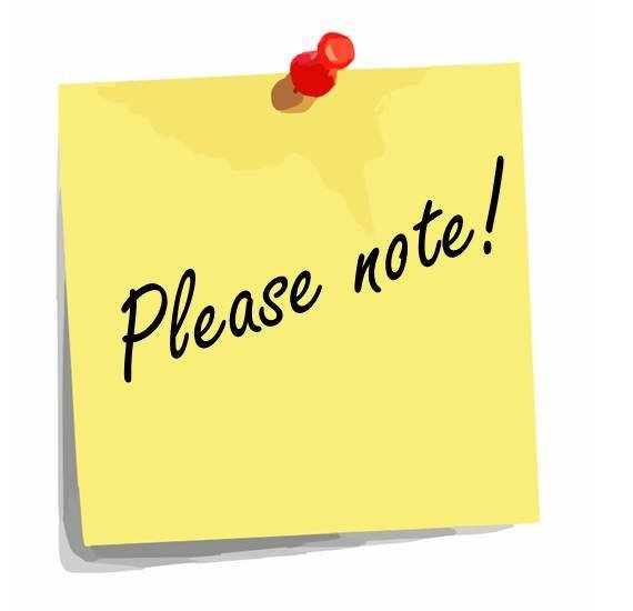 BOARD OF EDUCATION MEETING CHANGES