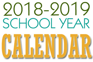 2018 - 2019 Instructional Calendar