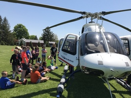 Helicopter Visit @ CCS