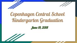 Kindergarten Graduation - Live Stream 