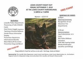 Lewis County Night Out