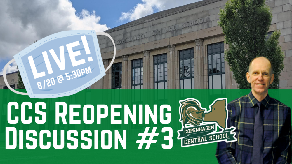 Live CCS Reopening Discussion Link