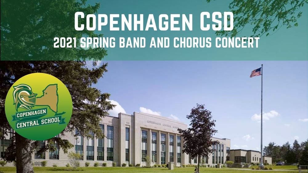2021 Spring Band and Chorus Concert at 7:00PM